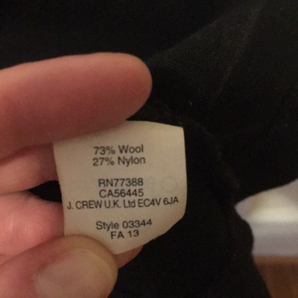 J.Crew black dress with gold zippers - Picture 6 of 7